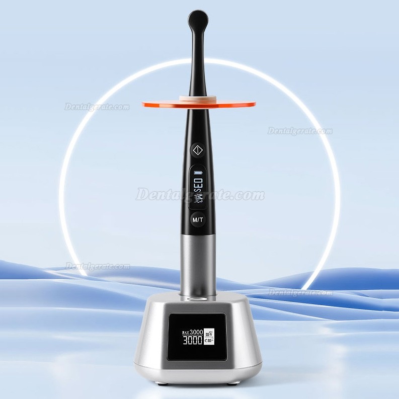 3H X-lite Q6 Led Polymerisationslampe Zahnarzt 1 Sek. Aush&auml;rtung Mit Radiometer